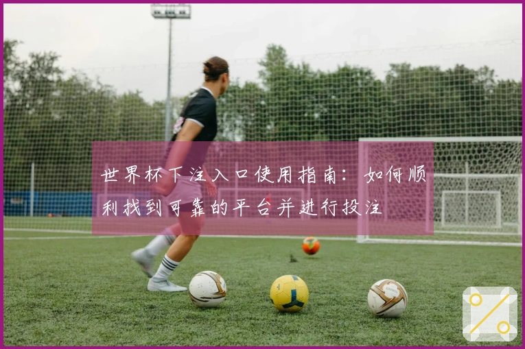 世界杯下注入口使用指南：如何顺利找到可靠的平台并进行投注